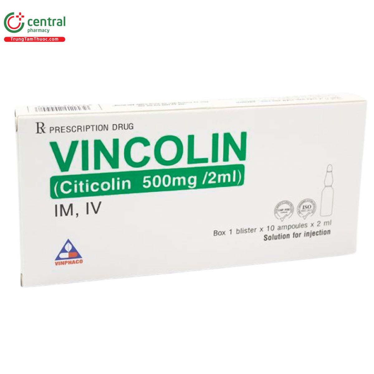 vincolin 500mg 2ml 2 S7785