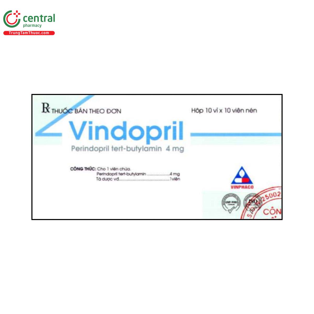 vindopril 4mg 1 O6214 vindopril 4mg 1 O6214