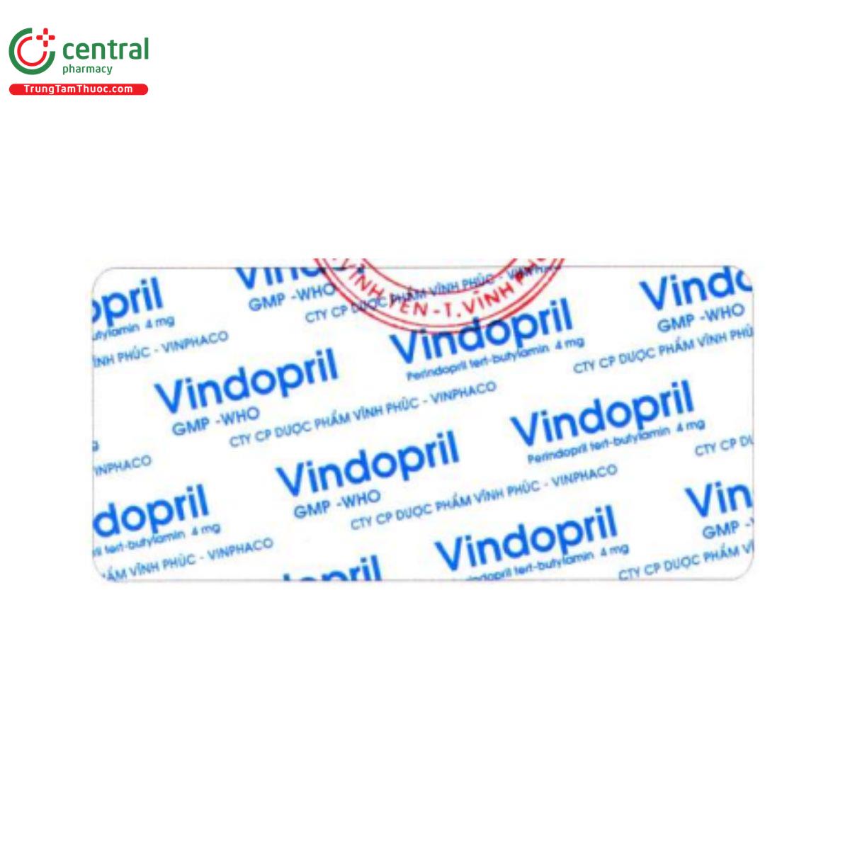 vindopril 4mg 3 U8864 vindopril 4mg 3 U8864