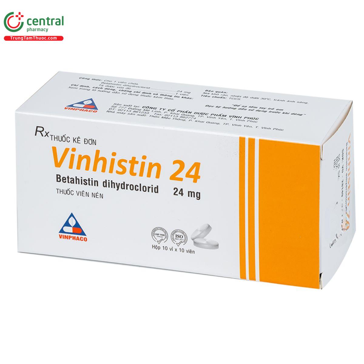 vinhistin 24mg 16 N5886