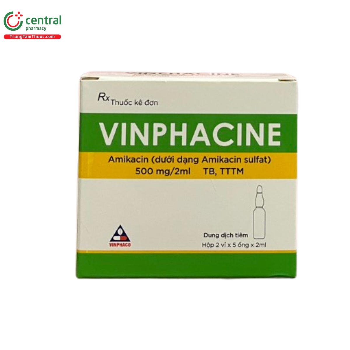 vinphacine 500mg 2ml 2 B0208