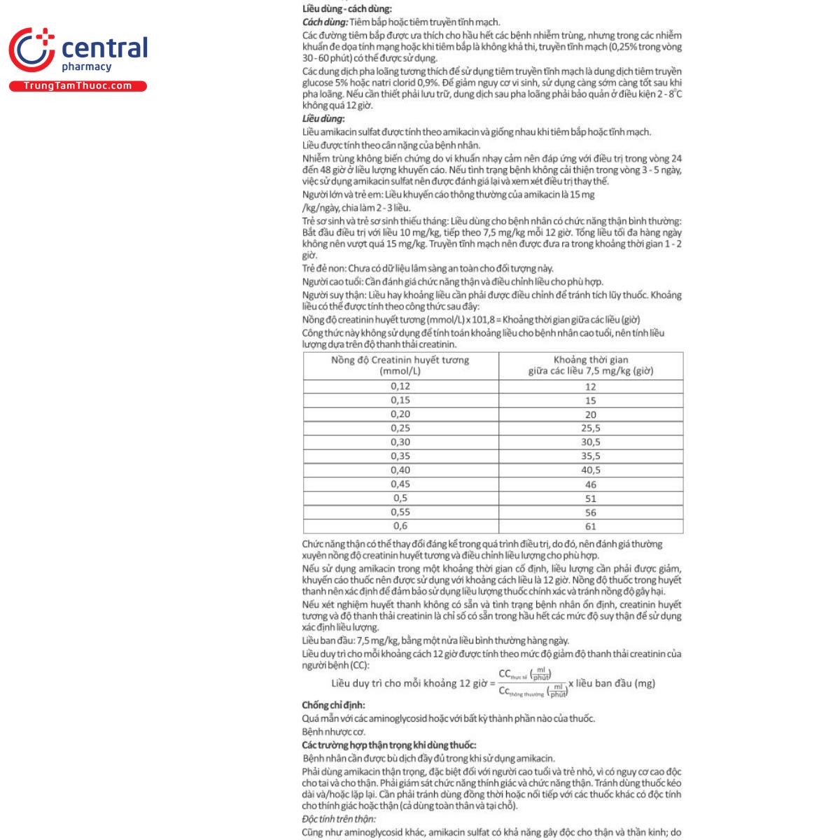 vinphacine 500mg 2ml 8 T8714