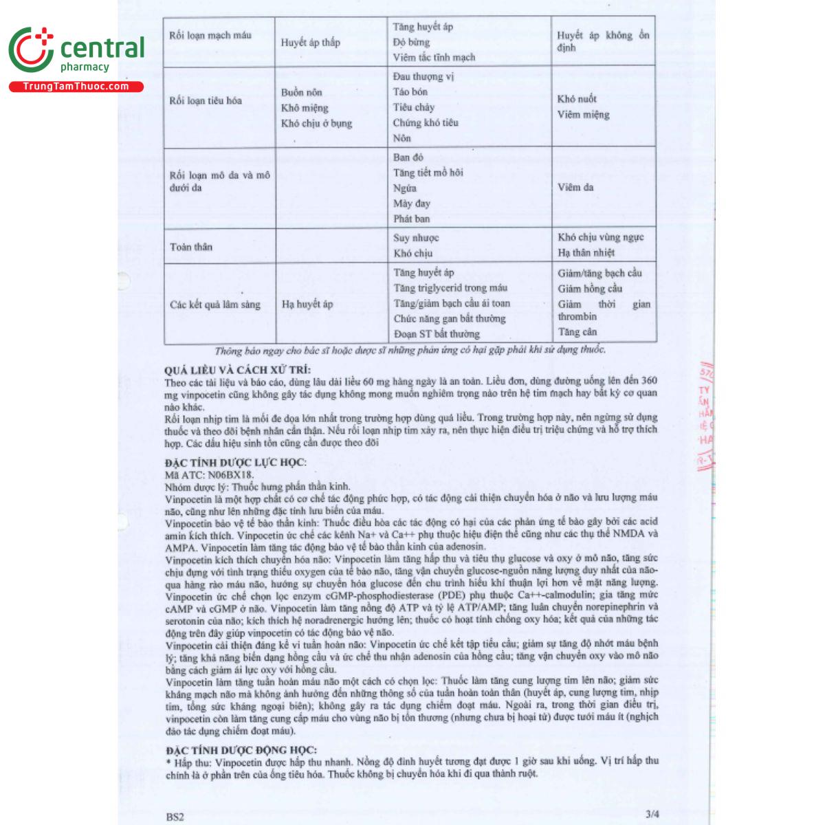 vinpoacne 10mg 5 M4471