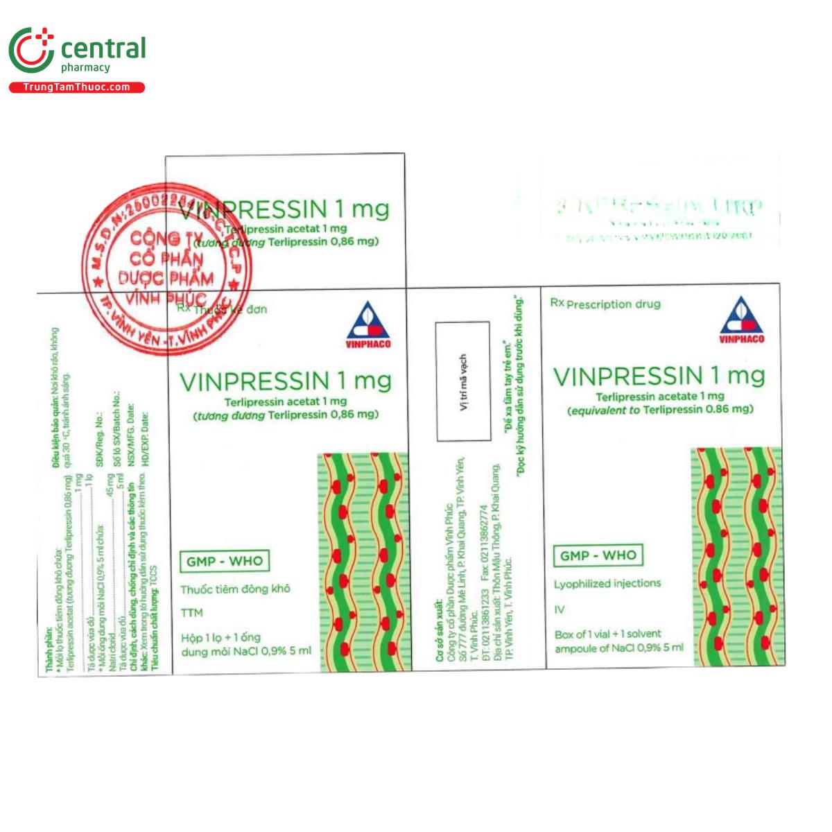 vinpressin 1mg 2 U8770 vinpressin 1mg 2 U8770