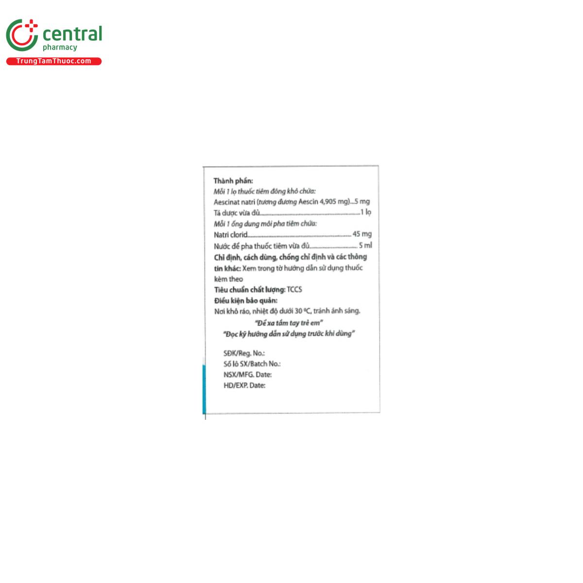 vinsinat 5mg 2 B0568