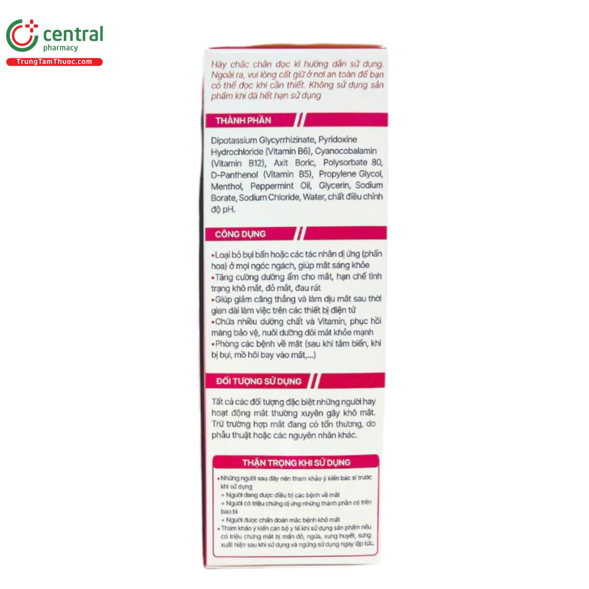 viplus multi b eye wash extra 6 V8021 viplus multi b eye wash extra 6 V8021