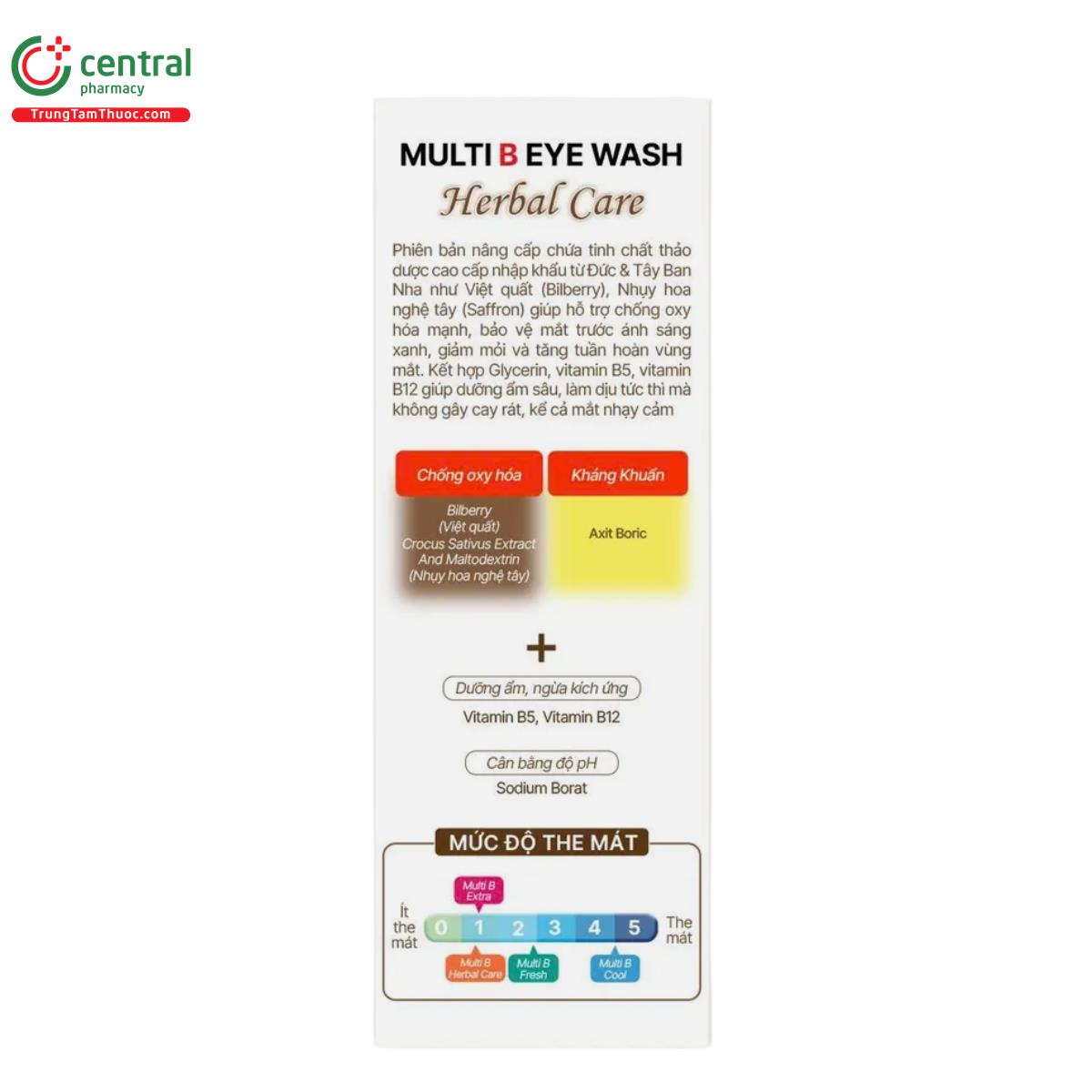 viplus multi b eye wash herbal care 4 R7557