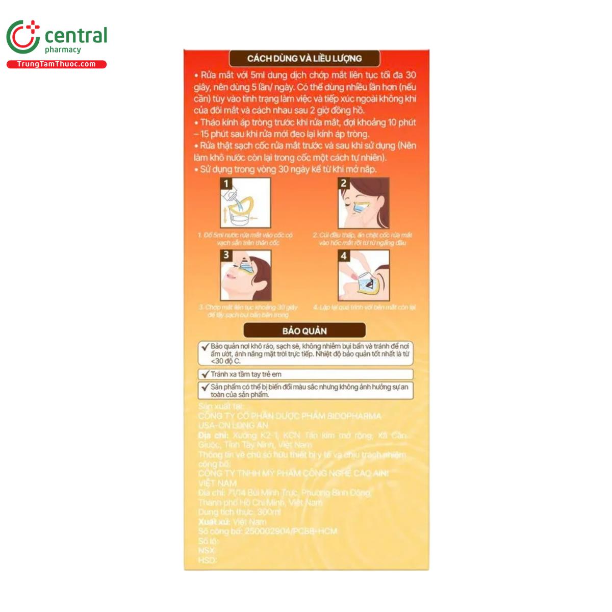 viplus multi b eye wash herbal care 5 O5074