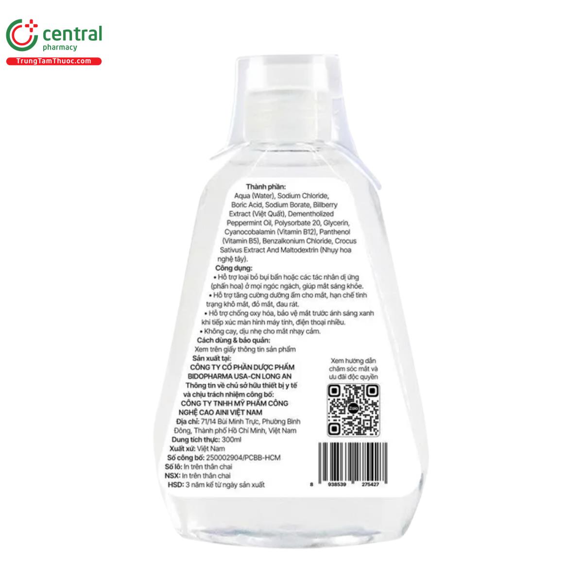 viplus multi b eye wash herbal care 7 S7238