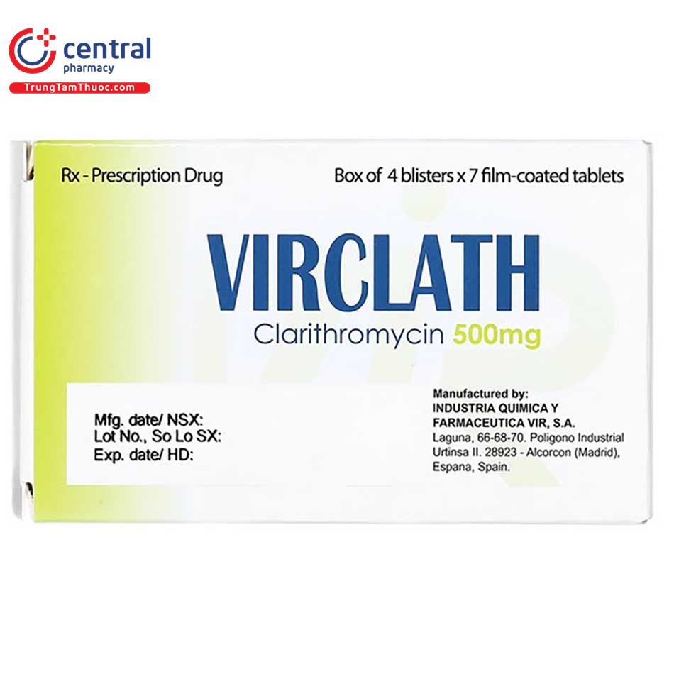 virclath 500mg 4 N5224