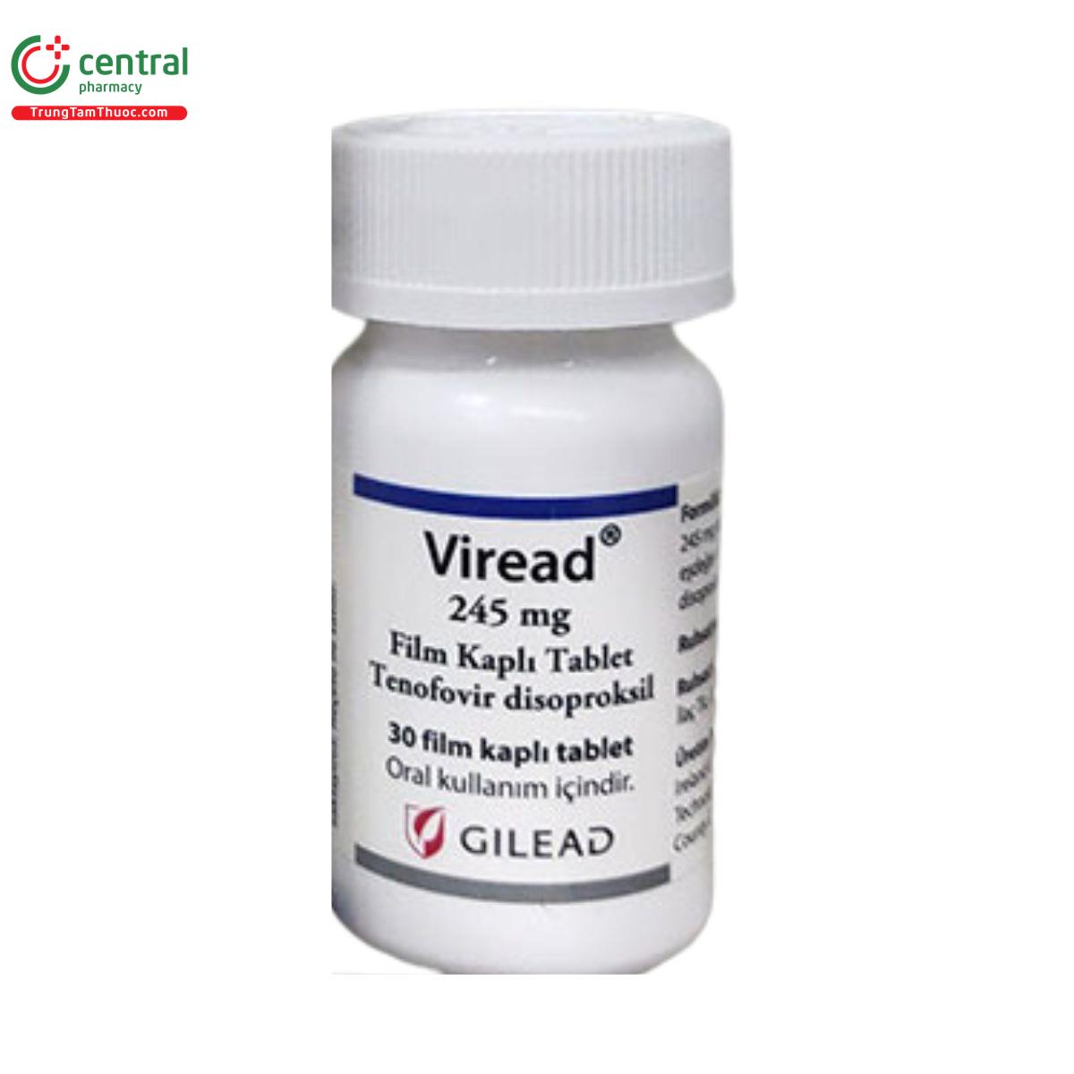 viread 245mg gilead 12 D1802