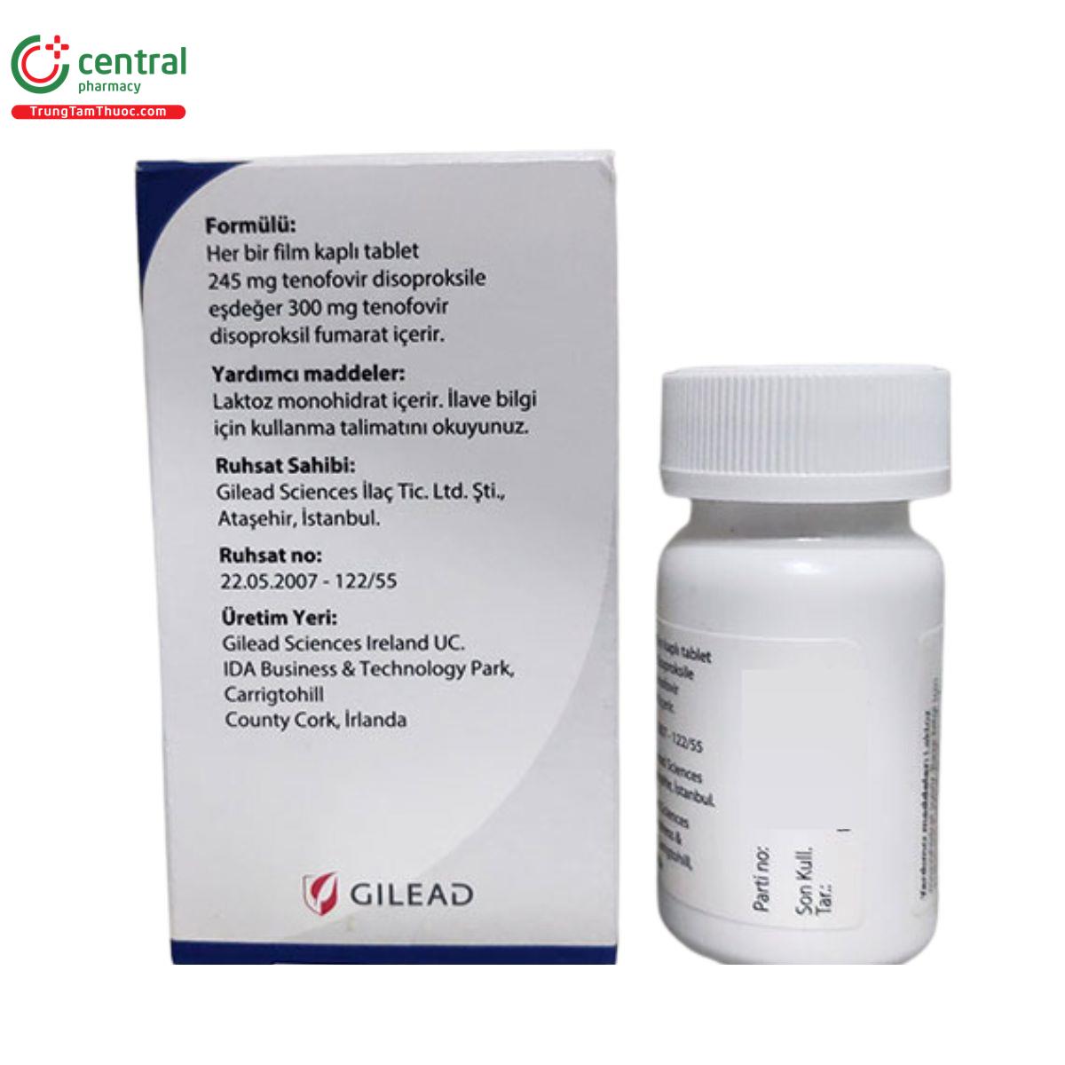 viread 245mg gilead 4 T7377