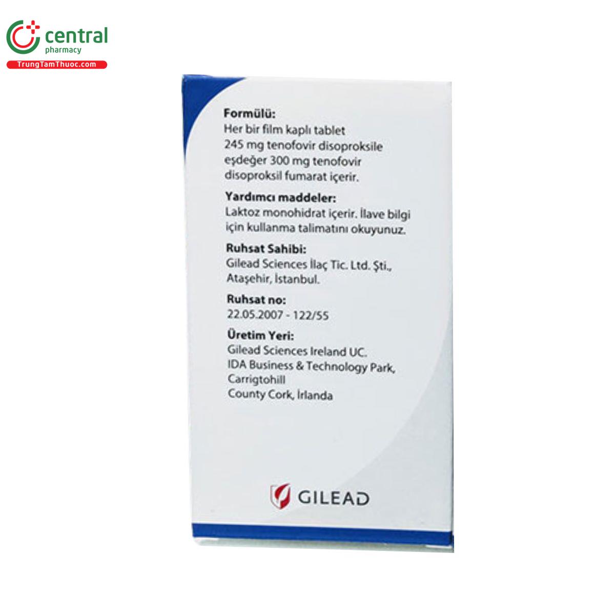 viread 245mg gilead 8 T8046