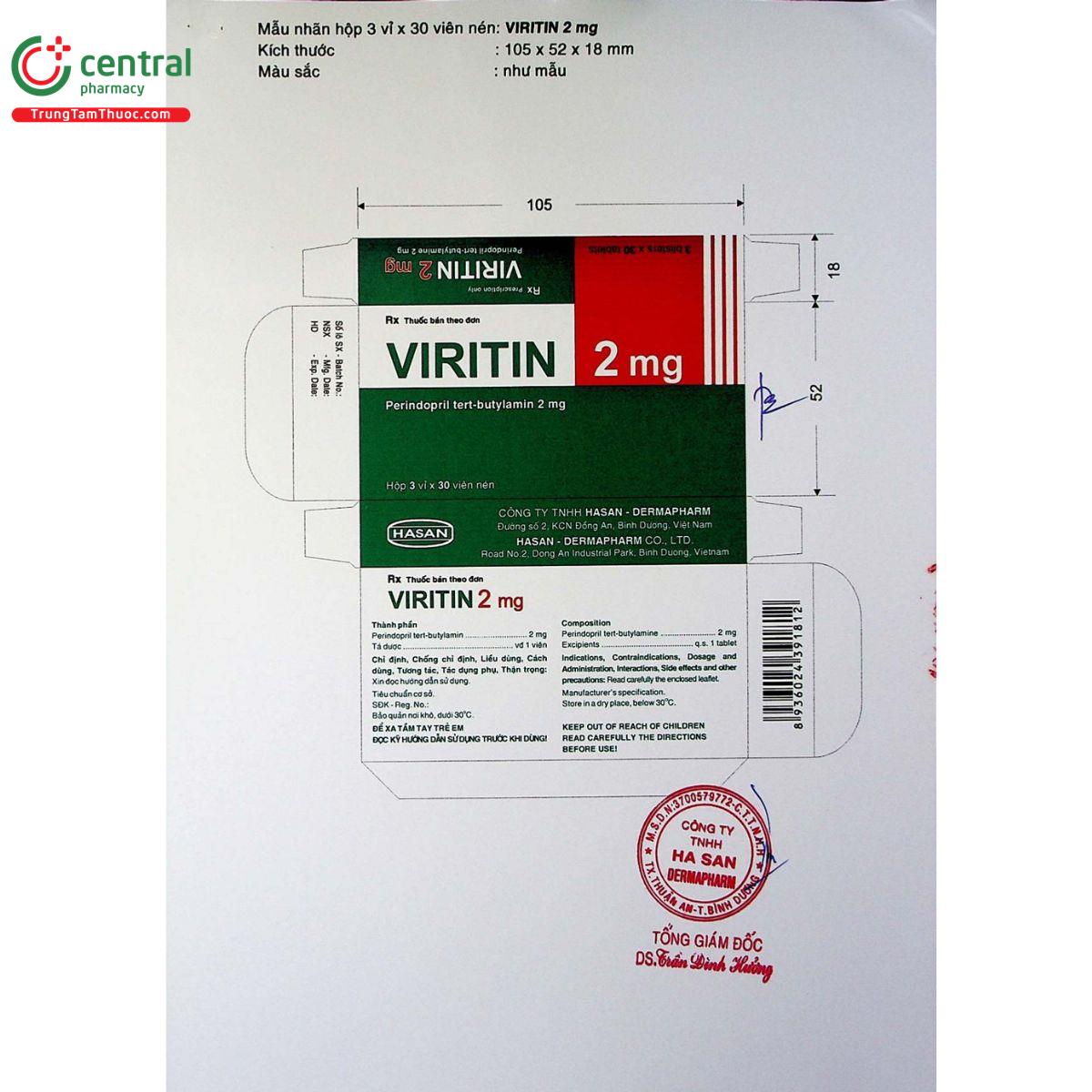 viritin 2mg 3 O6612 viritin 2mg 3 O6612