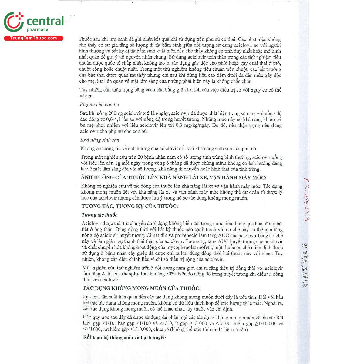 virucid 400mg 5 D1507