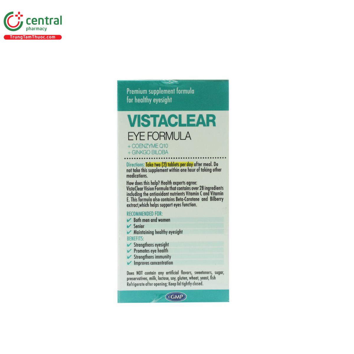 vistaclear eye formula 6 C1863