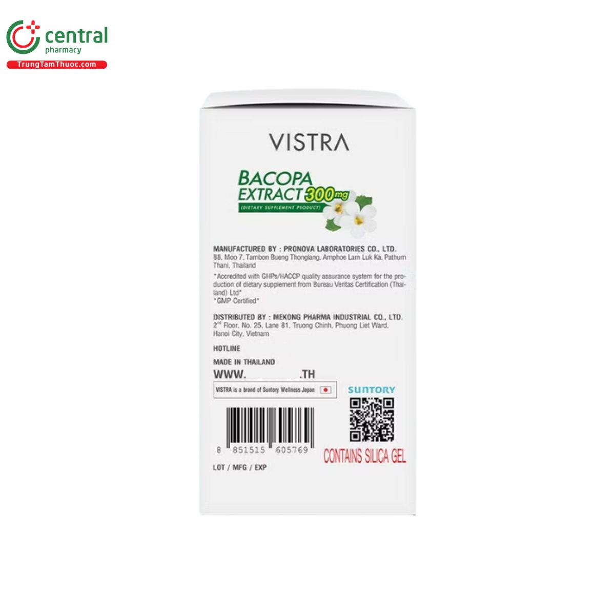vistra bacopa extract 300mg 5 P6432 vistra bacopa extract 300mg 5 P6432