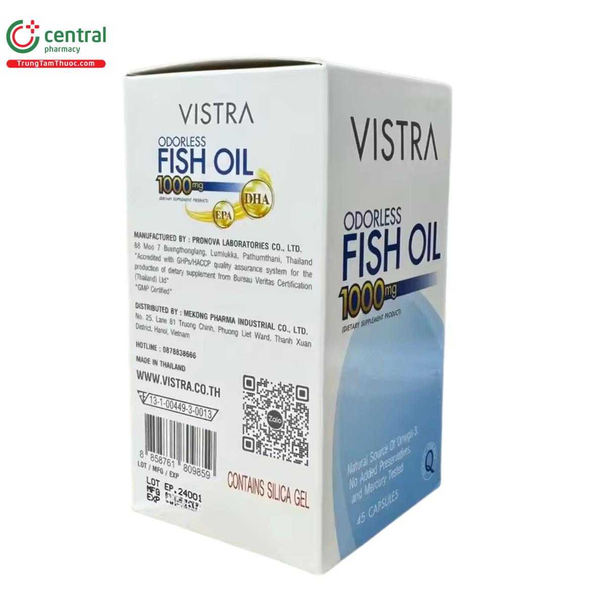vistra odorless fish oil 1000mg 4 N5721 vistra odorless fish oil 1000mg 4 N5721