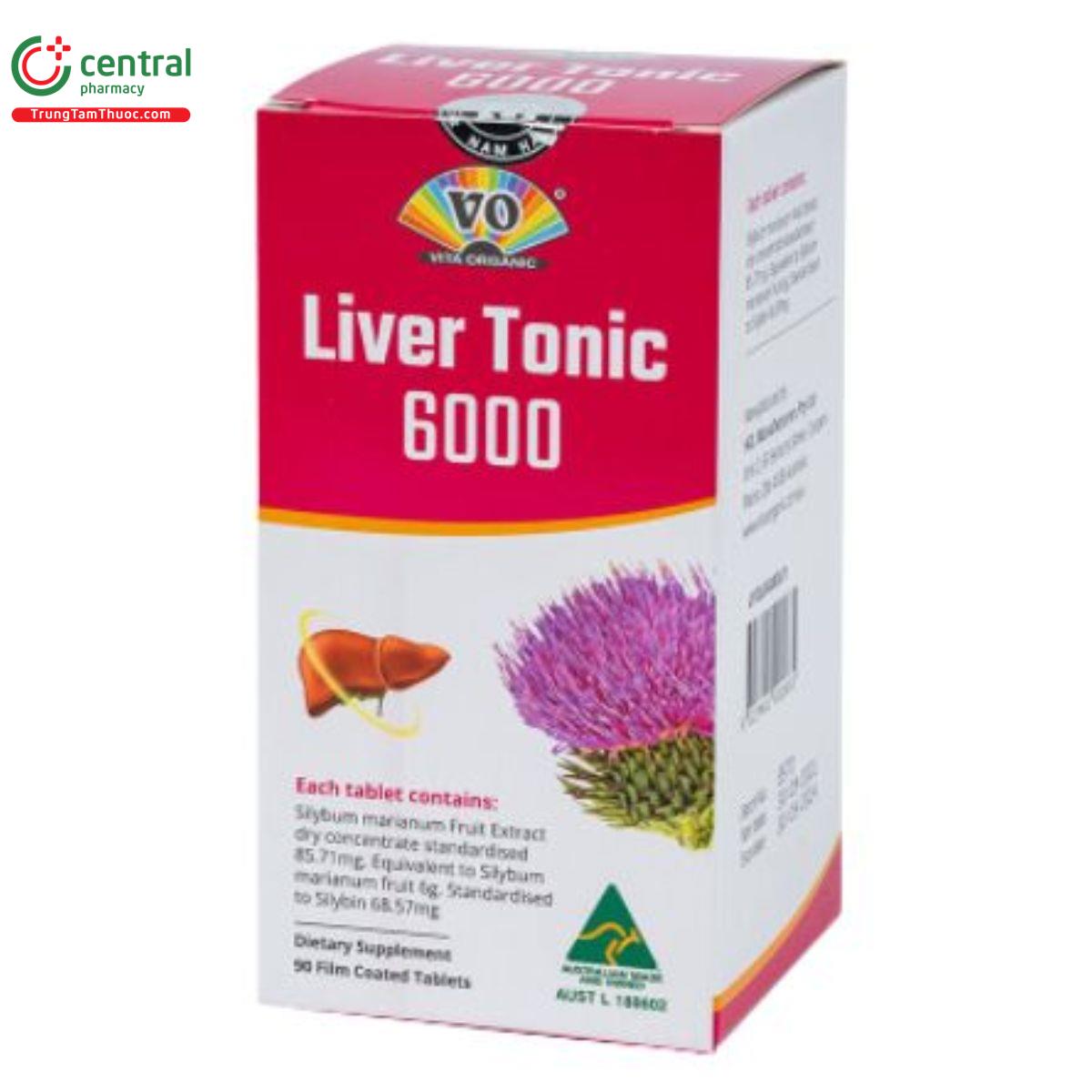 vita organic liver tonic 6000 10 Q6052