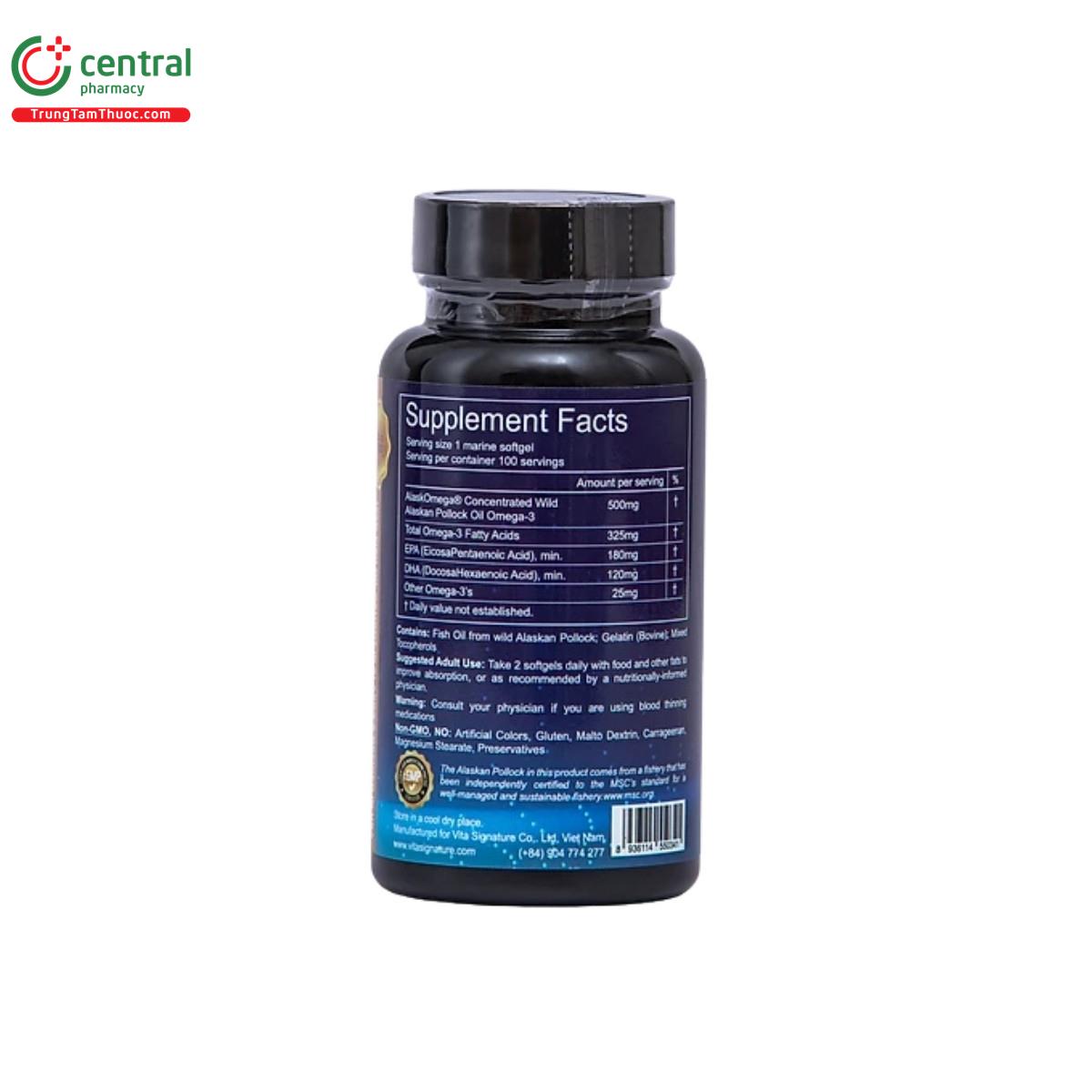 vita signature alaskomega 3 fish oil 5 L4651 vita signature alaskomega 3 fish oil 5 L4651
