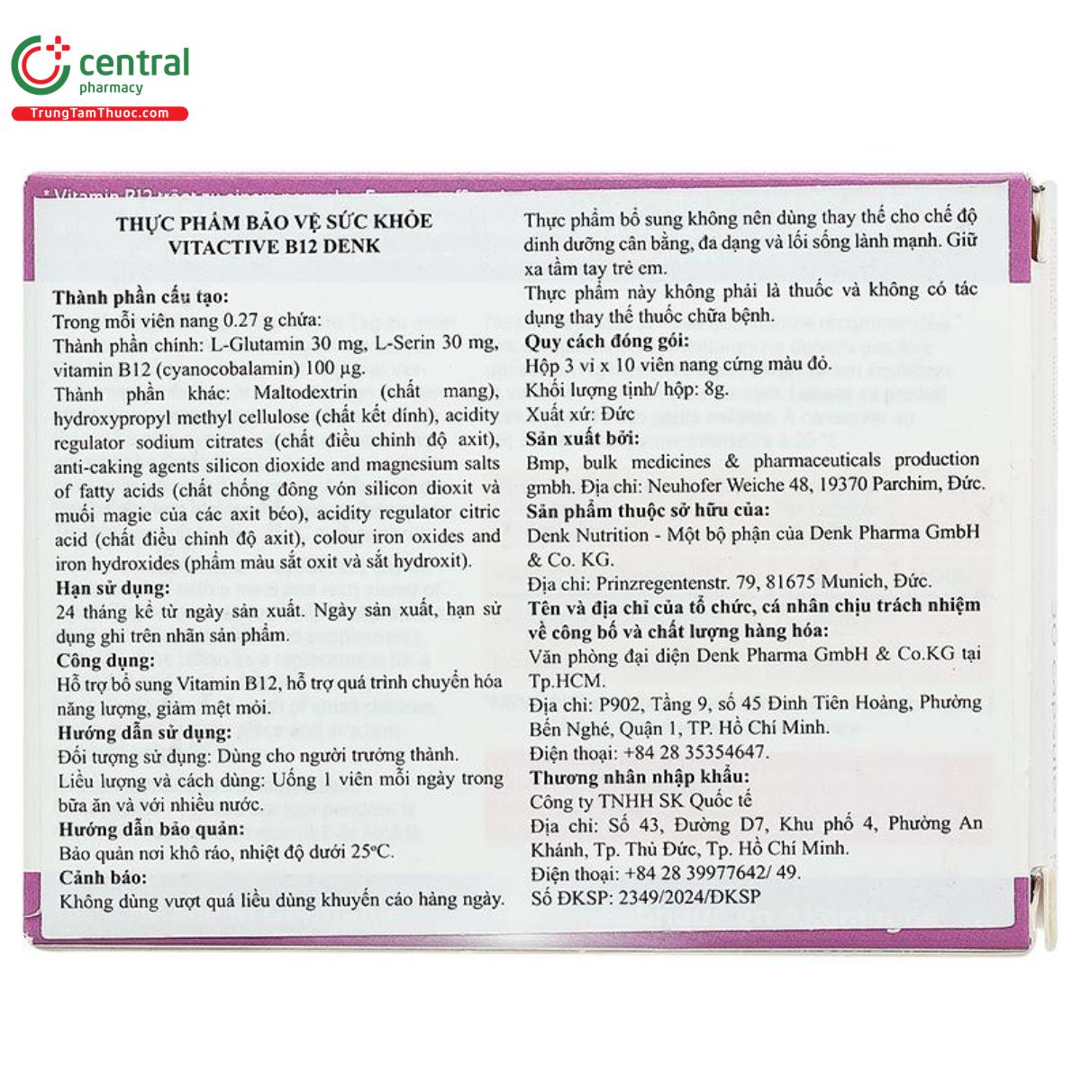 vitactive b12 denk 5 J3443 vitactive b12 denk 5 J3443