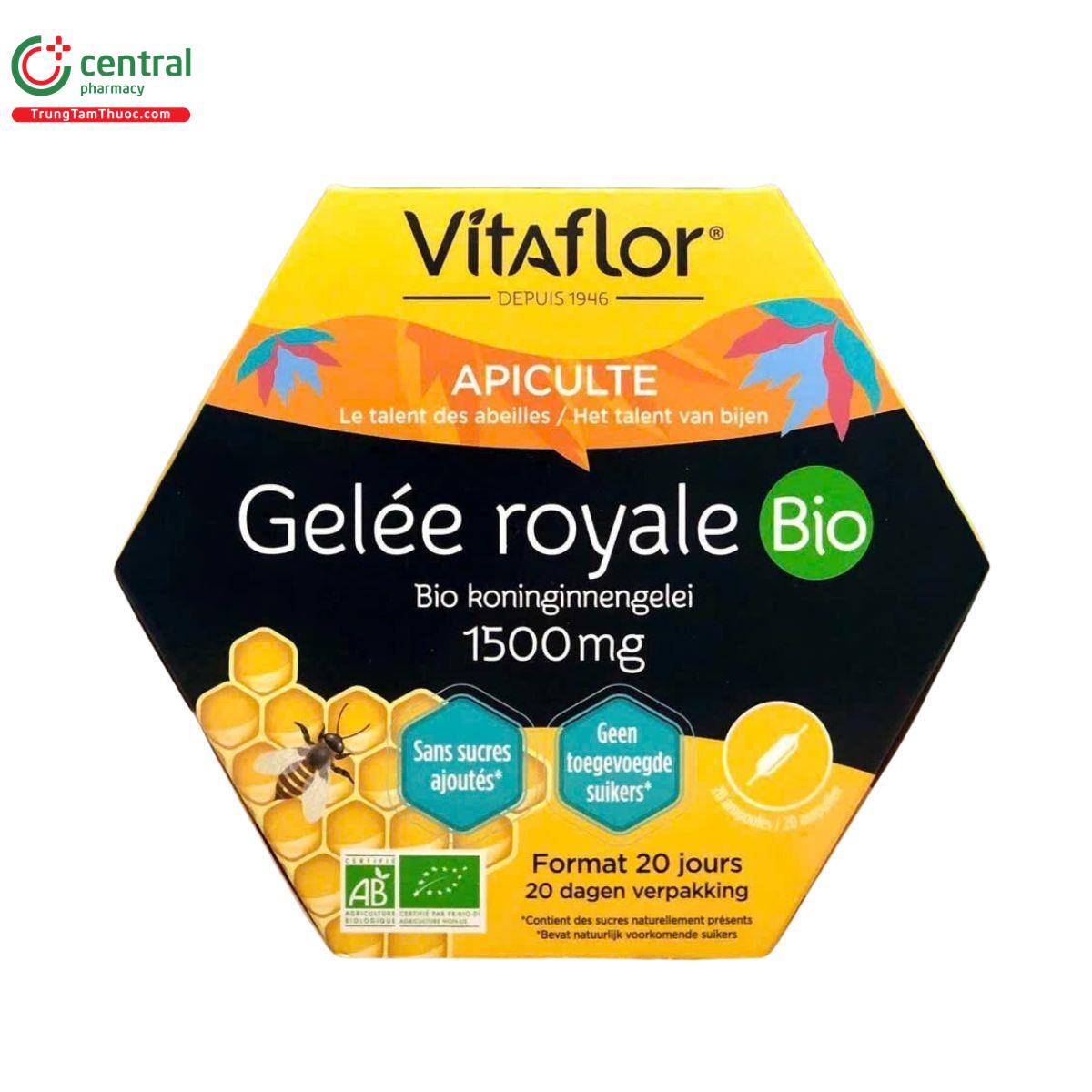 vitaflor gelee royale bio 1500mg 4 C1124