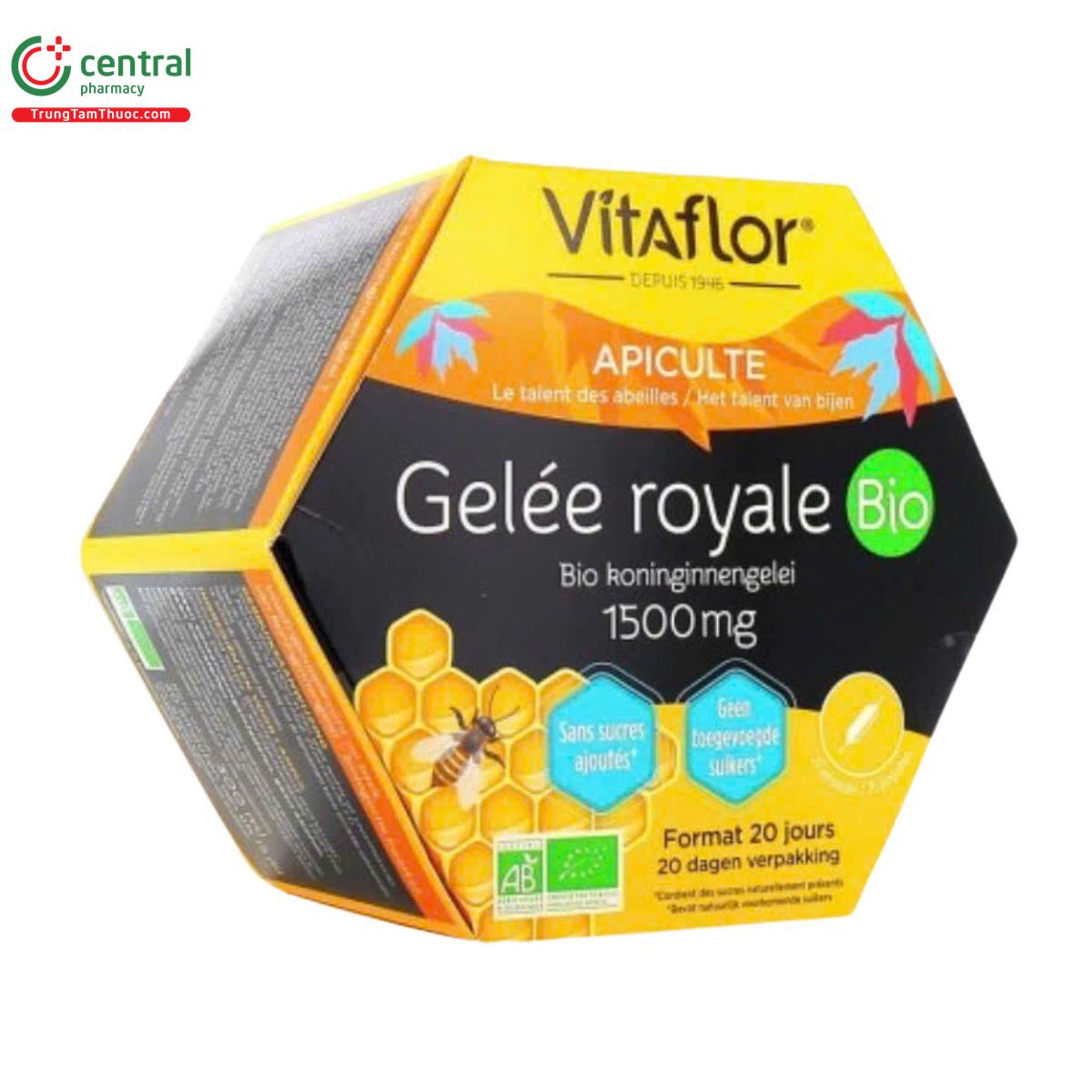 vitaflor gelee royale bio 1500mg 5 J3051