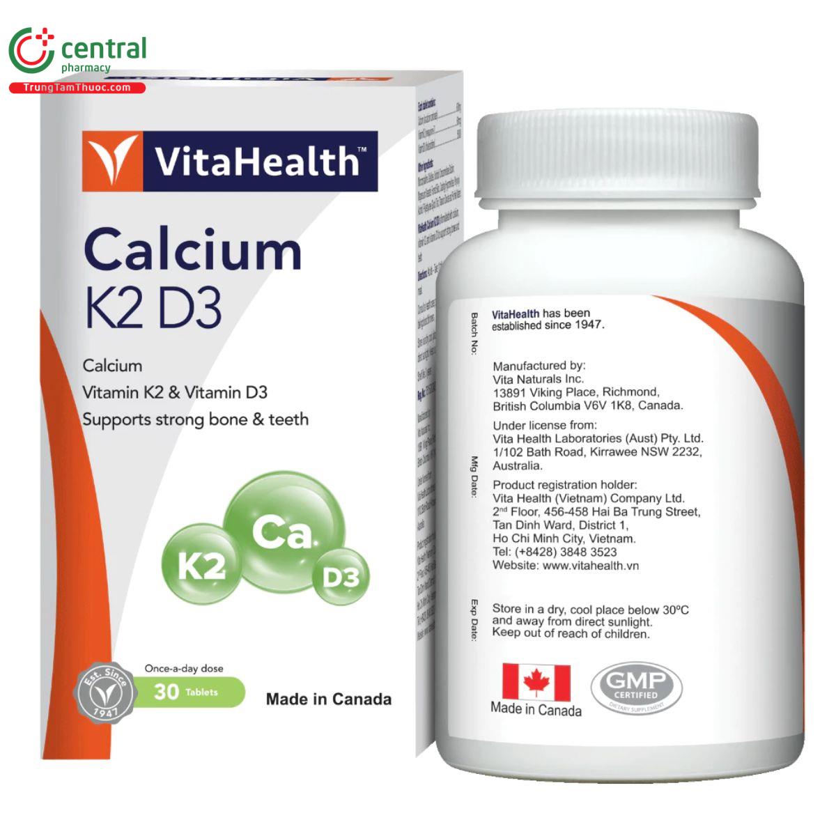 vitahealth calcium k2 d3 2 A0460