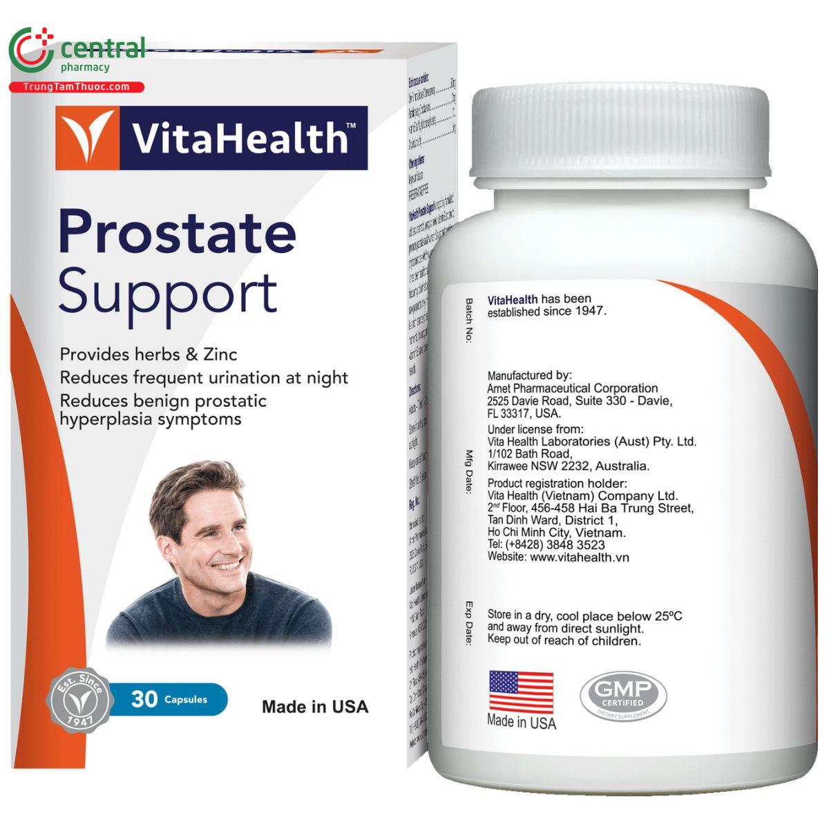 vitahealth prostate support 6 A0406