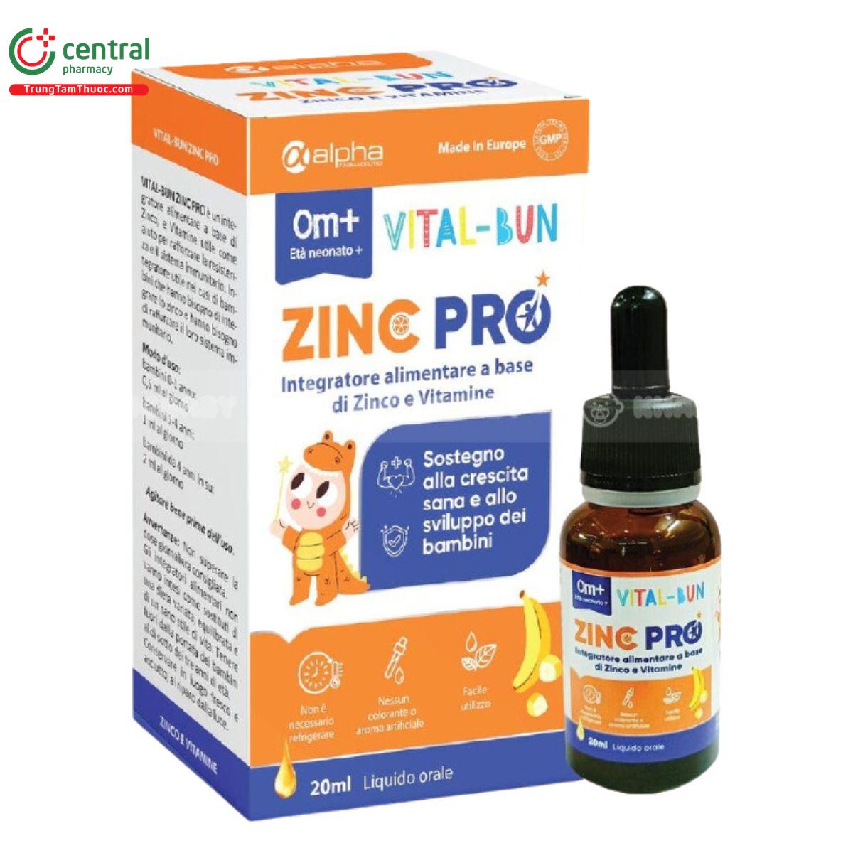 vital bun zinc pro 3 T8786