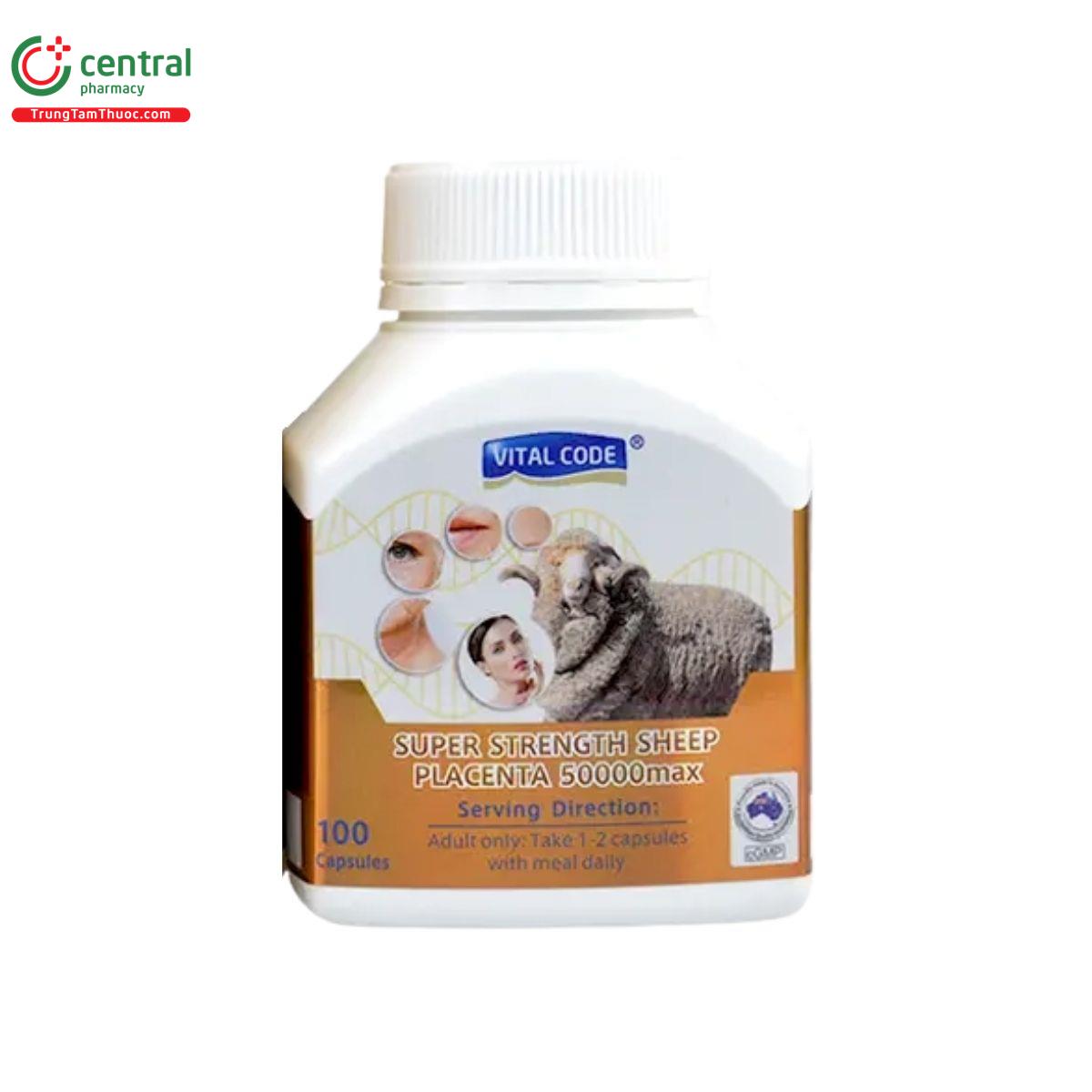 vital code super strength sheep placenta 50000max 4 Q6686 vital code super strength sheep placenta 50000max 4 Q6686