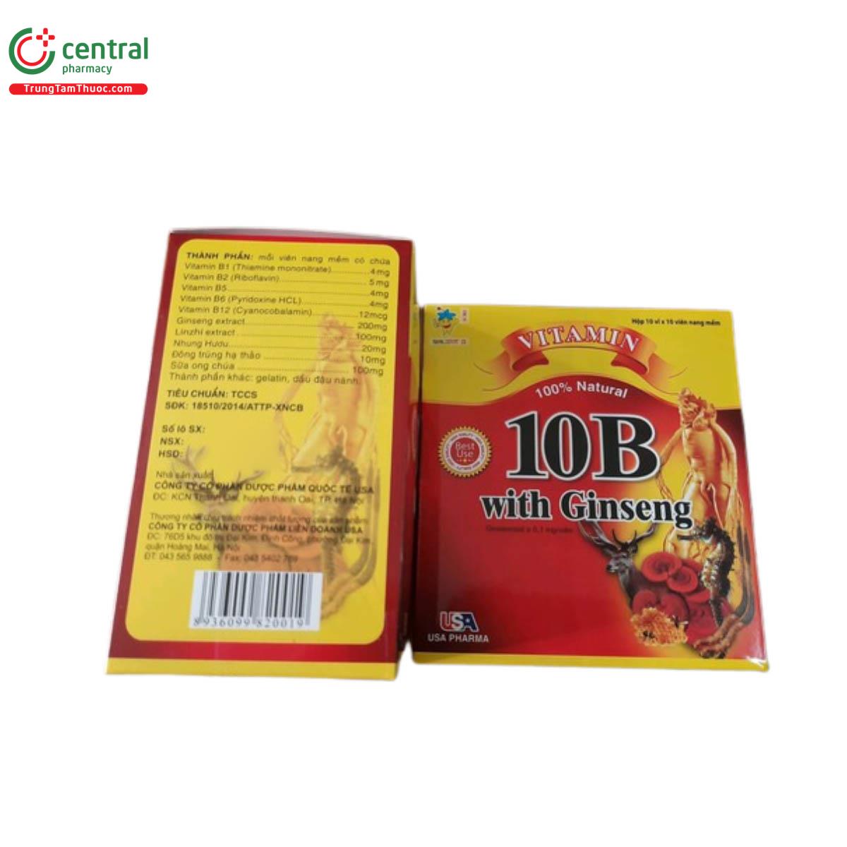 Vitamin 10B With Ginseng