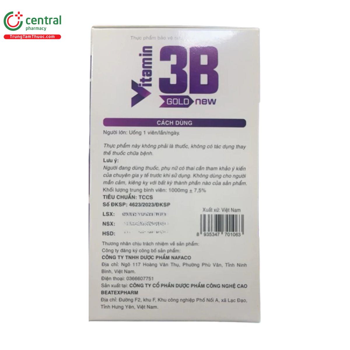 vitamin 3b gold new 3 F2613 vitamin 3b gold new 3 F2613