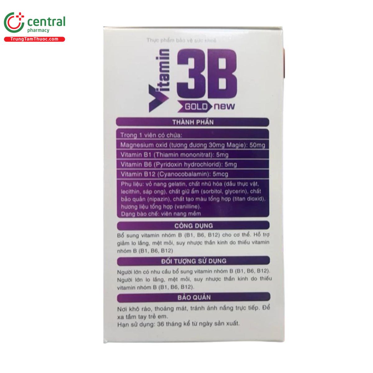 vitamin 3b gold new 4 T8164 vitamin 3b gold new 4 T8164