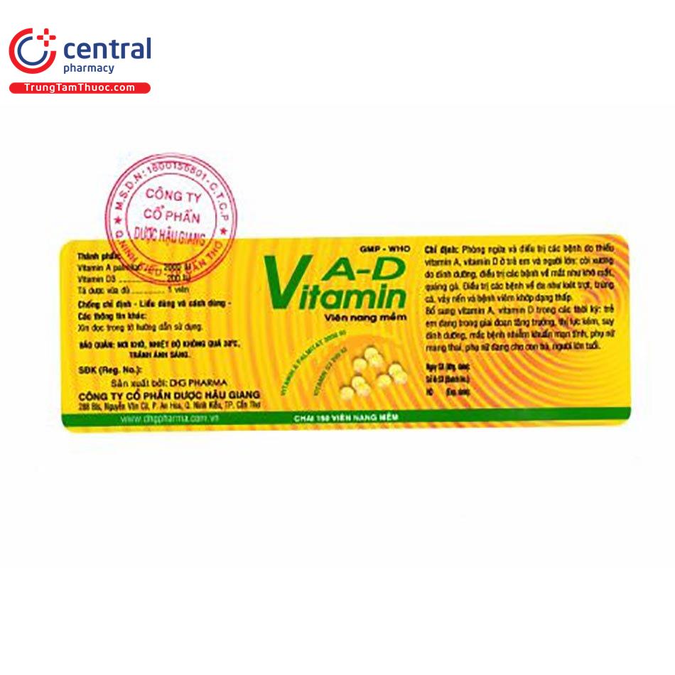 vitamin ad dhg 1 A0618