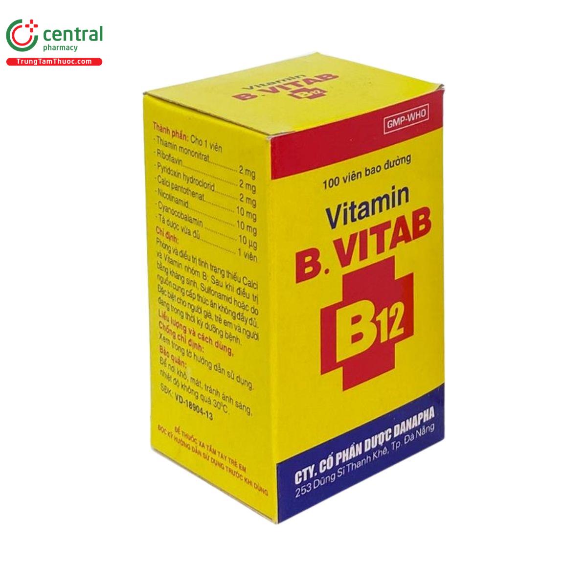 vitamin b vitab b12 danapha 18 B0408 vitamin b vitab b12 danapha 18 B0408