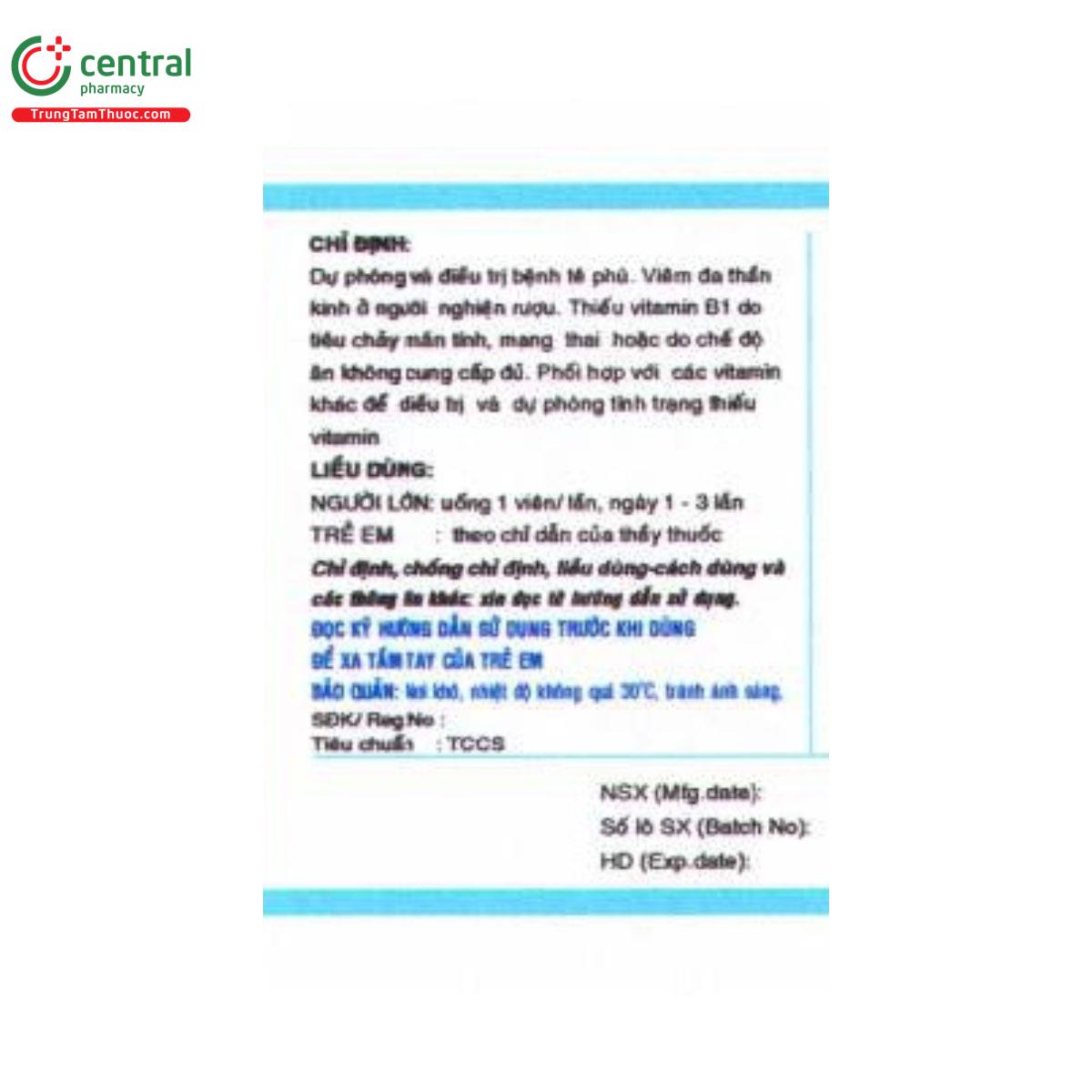 vitamin b1 100mg armephaco 2 A0477 vitamin b1 100mg armephaco 2 A0477