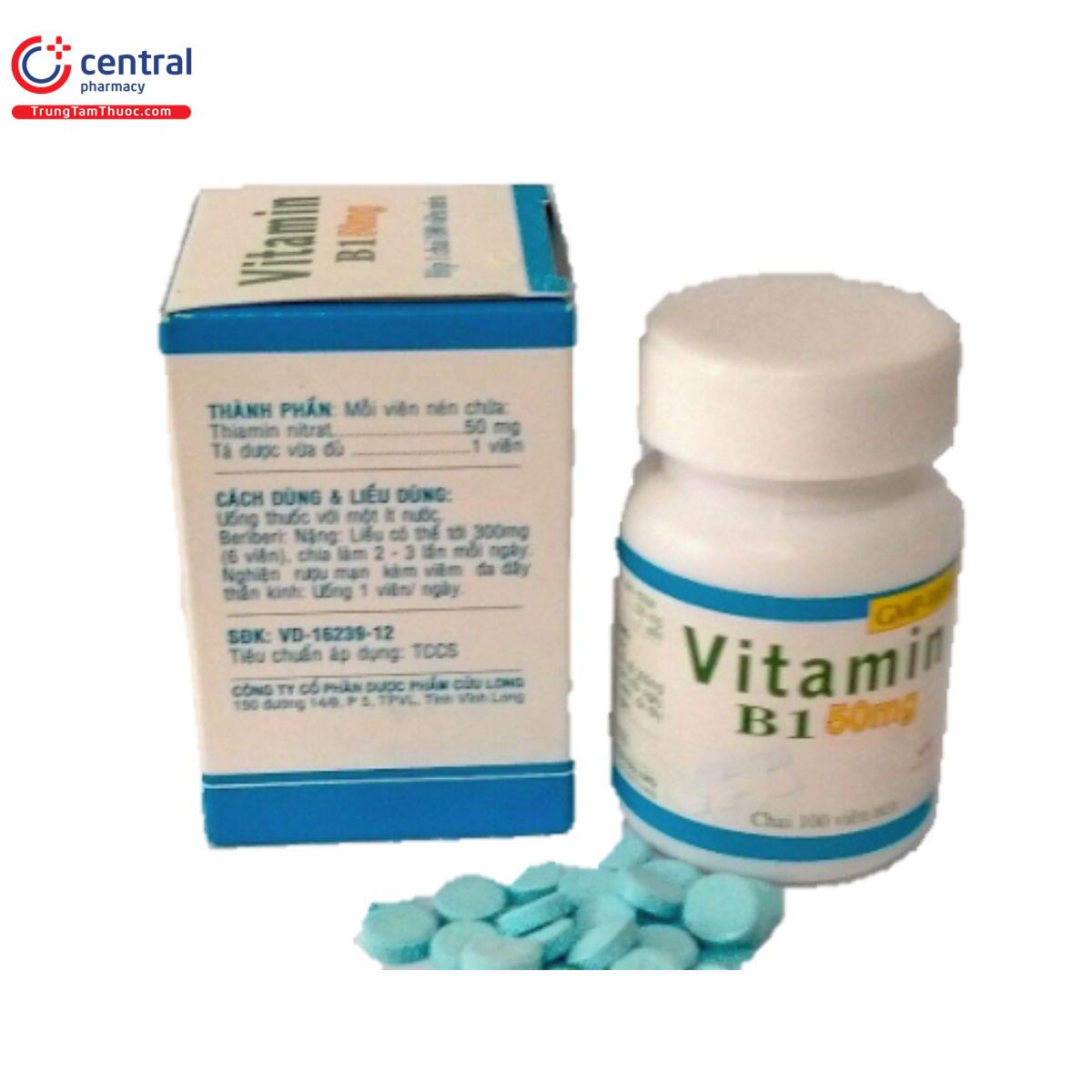 vitamin b1 50mg dcl 7 O5646