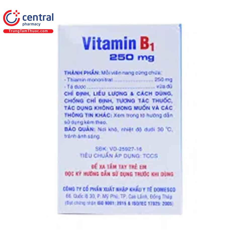 vitamin b1 domesco vi 4 B0654