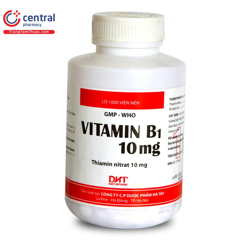 [CHÍNH HÃNG] Vitamin B1 Hataphar (lọ 1000 viên) bổ sung vitamin B1
