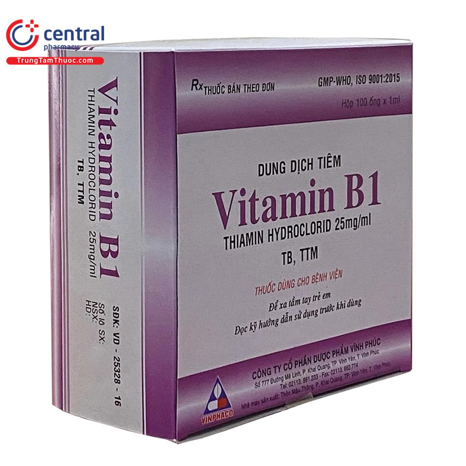 vitamin b1 inj 25mg 3 V8057