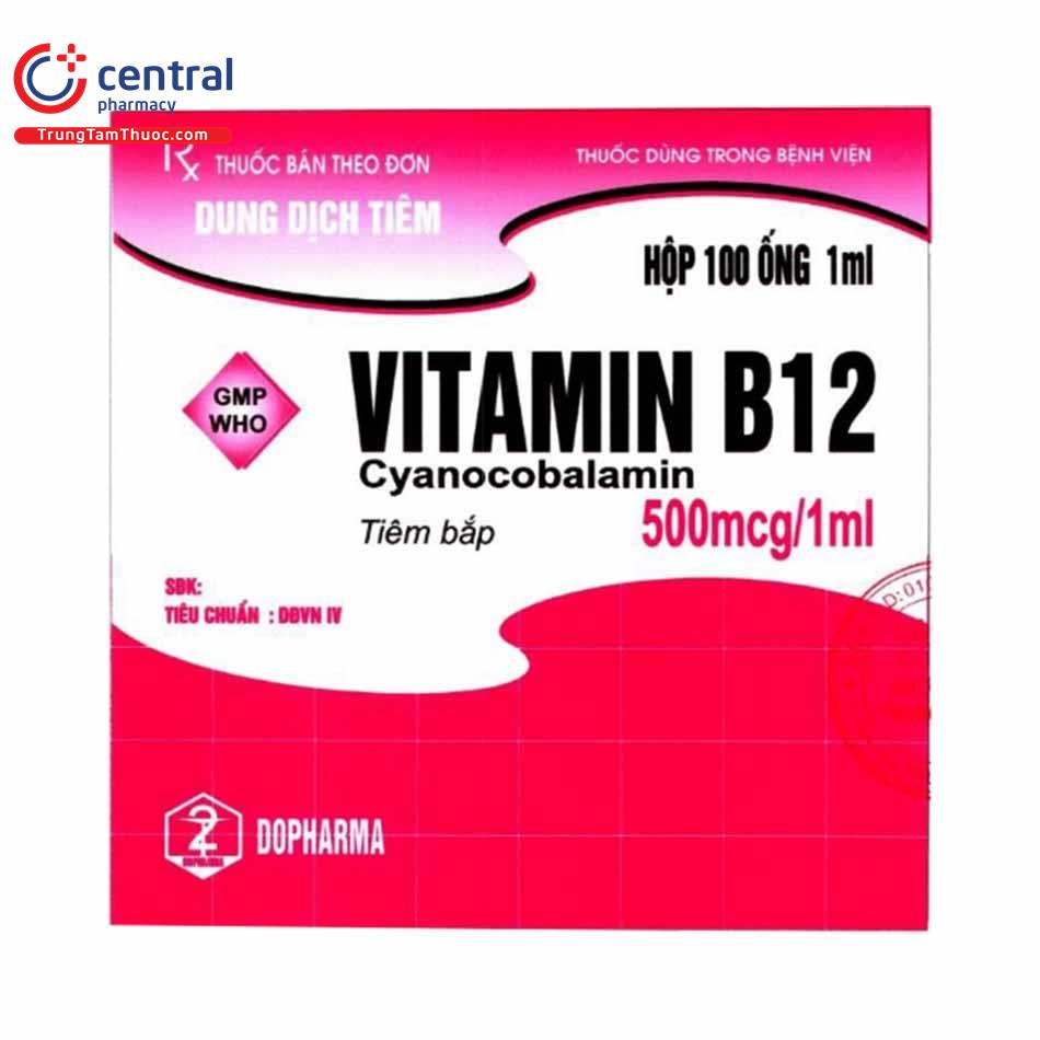 vitamin b12 500mcg 1ml 1 H3275