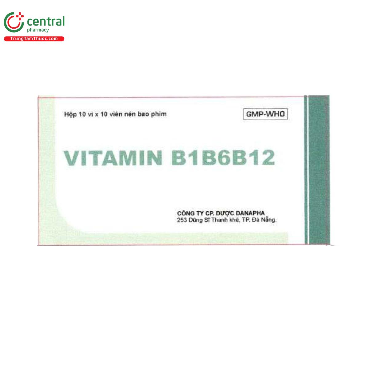 vitamin b1b6b12 danapha 1 H2484 vitamin b1b6b12 danapha 1 H2484