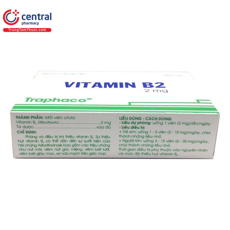 vitamin b2 2mg trapharco 6 F2811