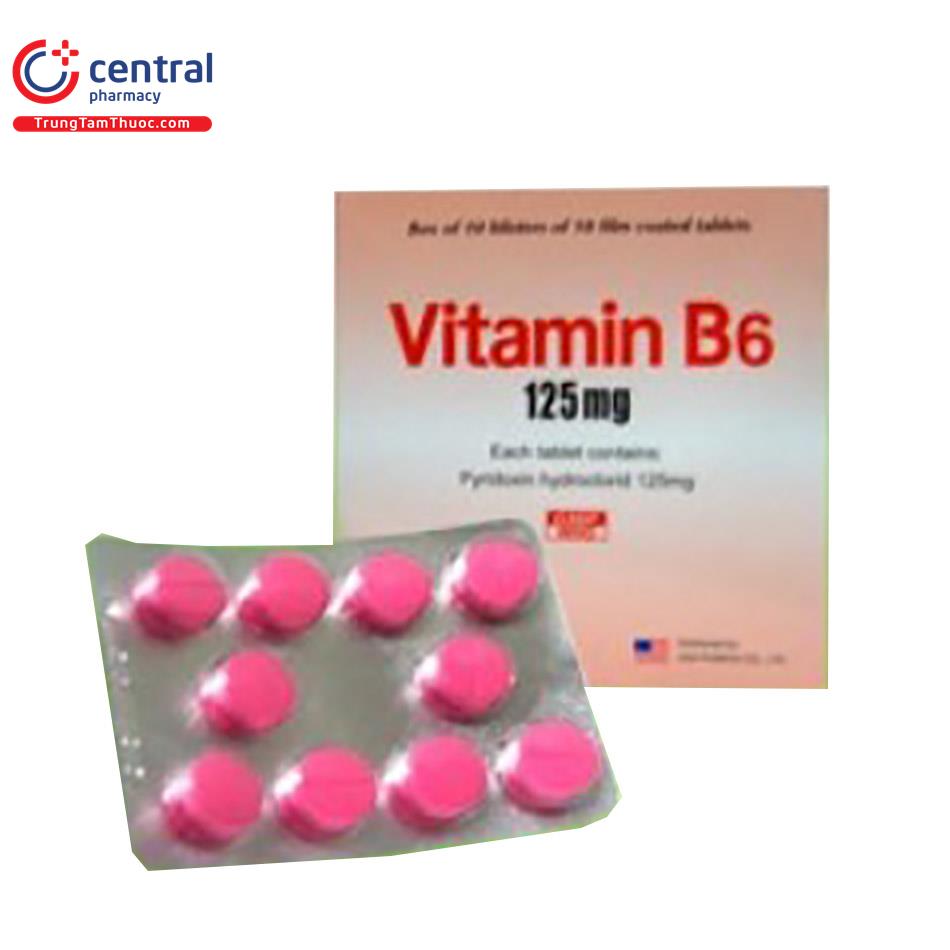 Tương tác và tác dụng phụ của Vitamin B6