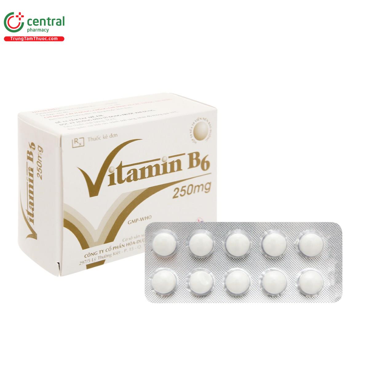 vitamin b6 250mg mekophar 2 A0015