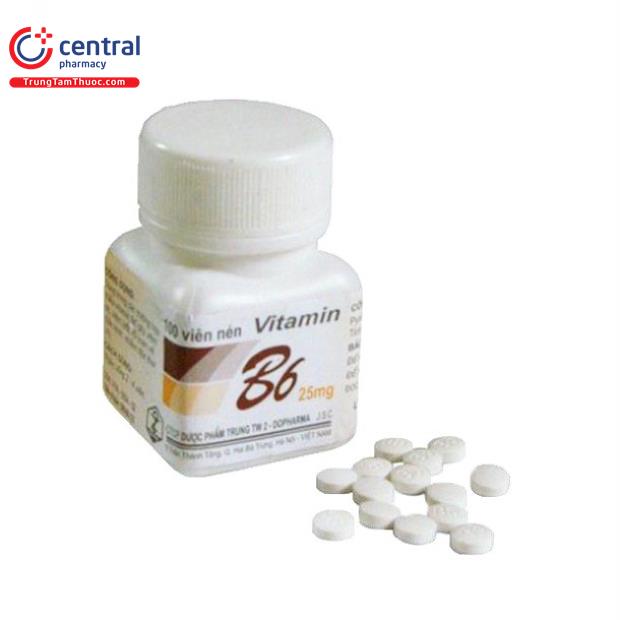 [CHÍNH HÃNG] Thuốc Vitamin B6 25mg Dopharma Cung Cấp Vitamin B6