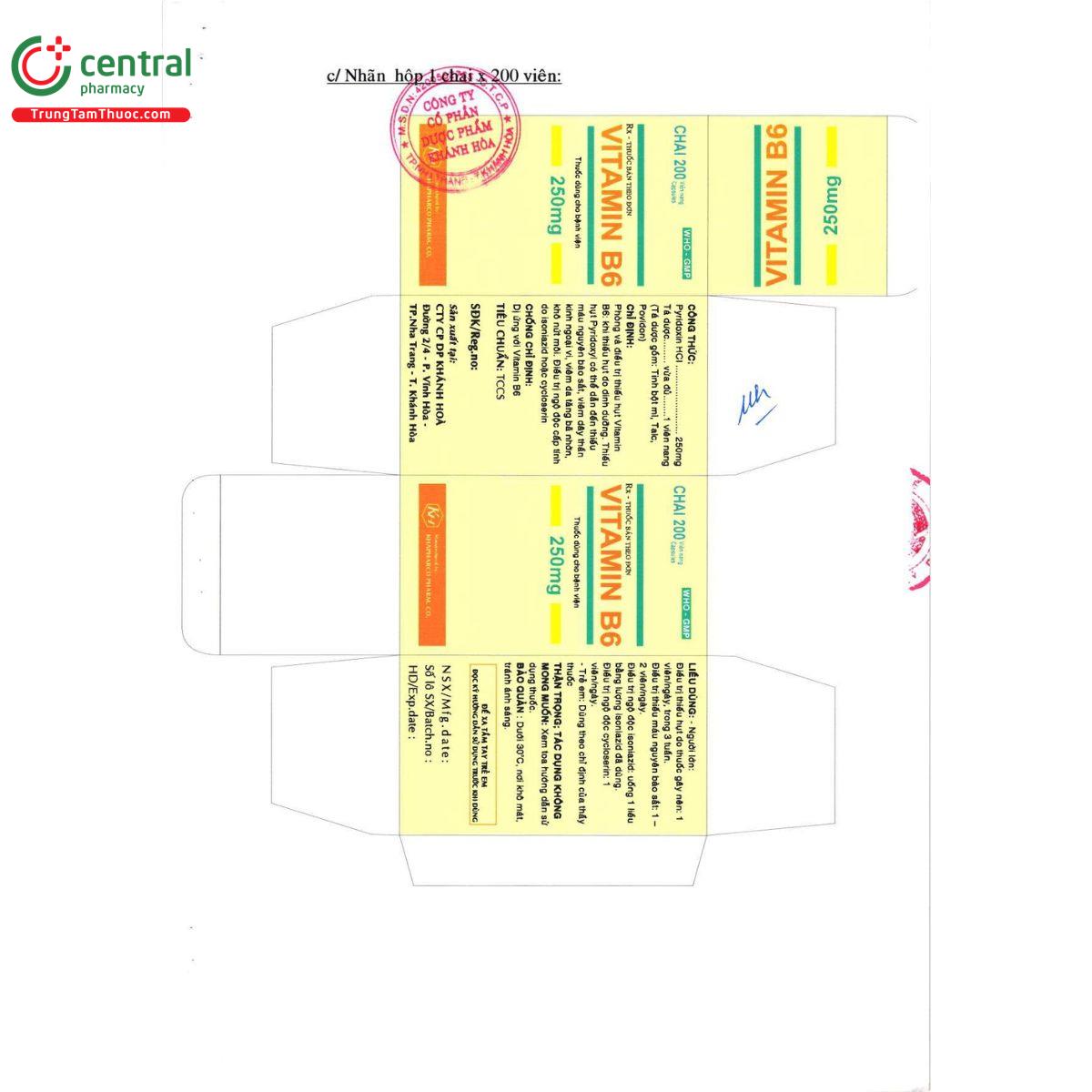 vitamin b6 khapharco 7 Q6563 vitamin b6 khapharco 7 Q6563