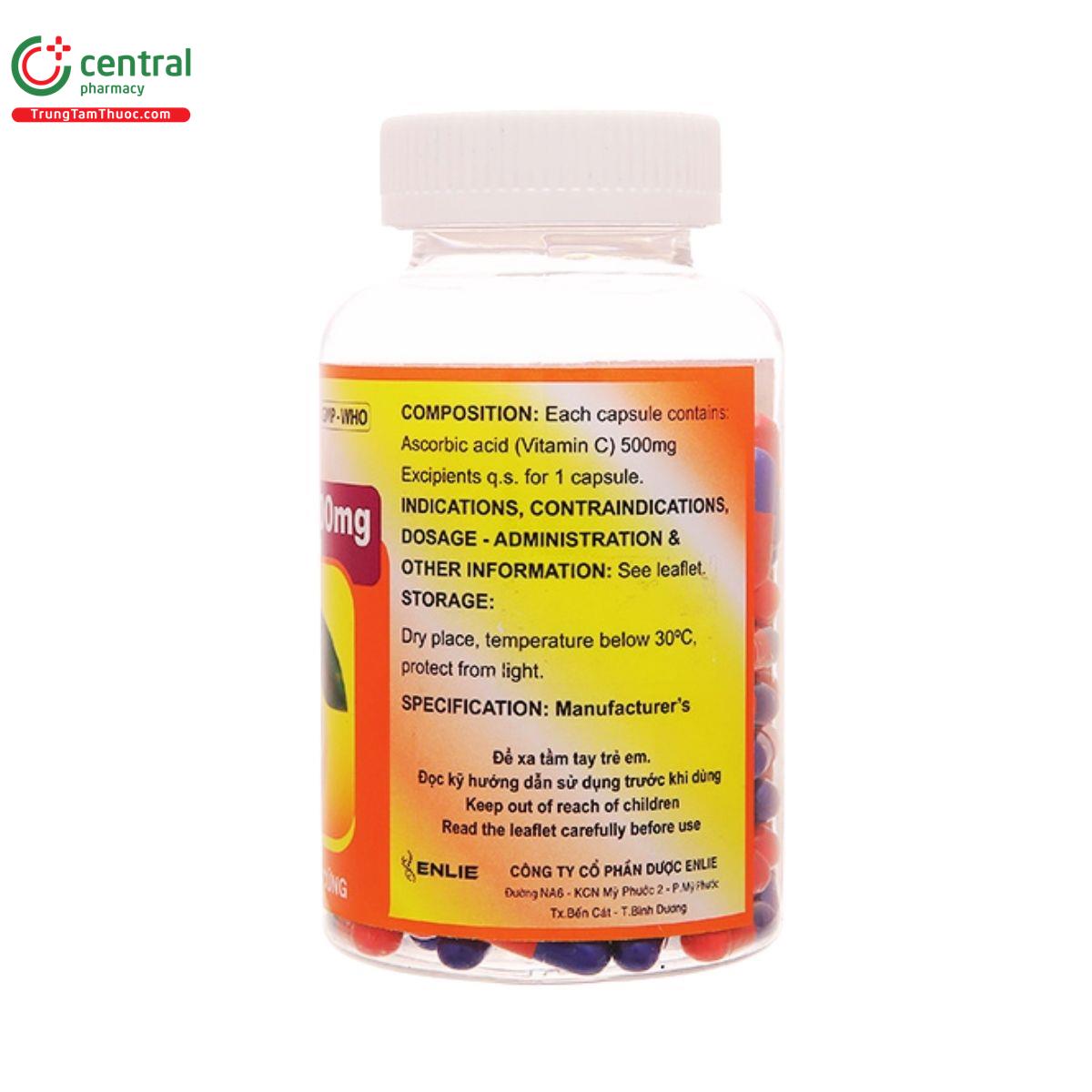 vitamin c 500mg enlie 4 Q6512