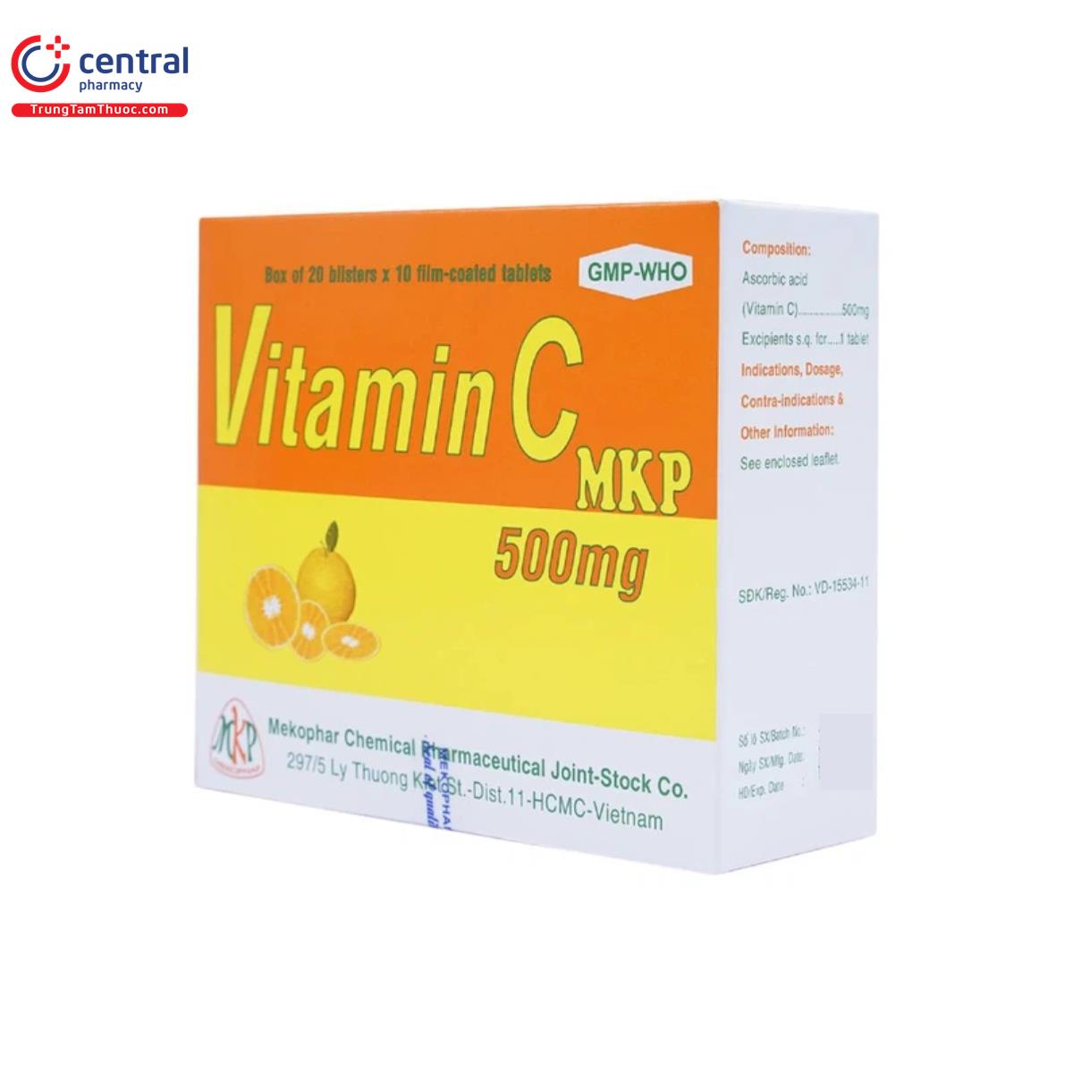 vitamin c 500mg nen mekophar 5 O6314